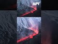 Mount Etna Erupts! Stunning Lava Flows Light Up Valle del Bove | WATCH | APT