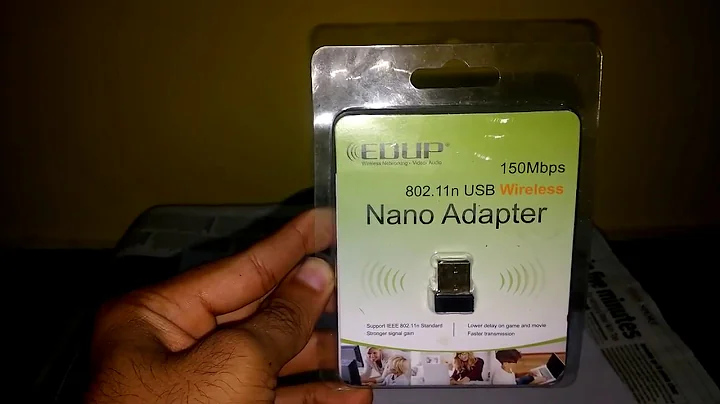 EDUP USB Wireless Wi Fi Nano Adapter 150Mbps With Installation Steps