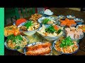 TET FEAST in Hanoi! Meatball Jello and Pigeon Soup. (Vietnamese Tet Food Day 1)