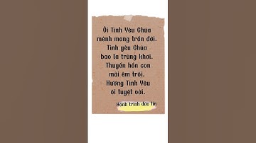 THÁNH CA CON HÁT| Khúc cảm tạ