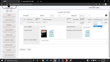 #29 EWARP  (digital checklist - Manager Console)- VIEW ALL ALERT AND UPDATE