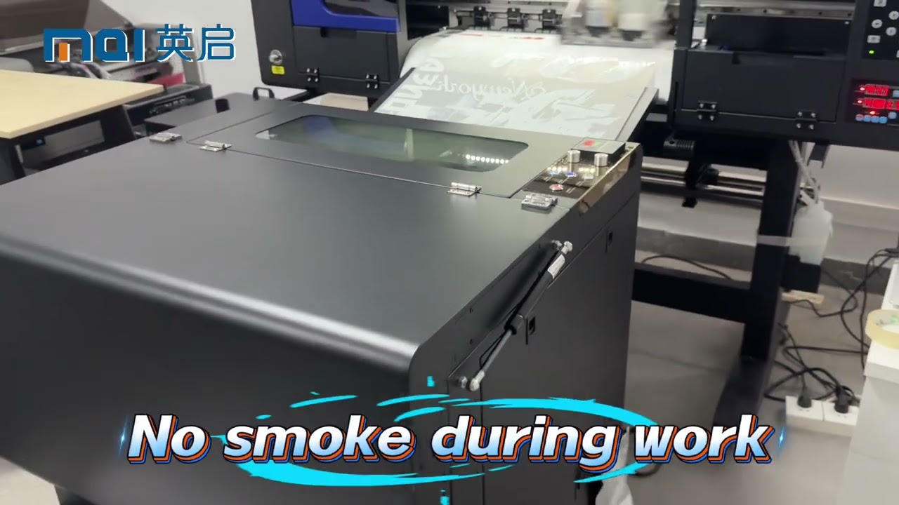 60cm two head i3200 dtf printer with vertical powder shaker