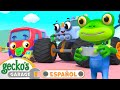 ¡Comparte el juguete, Bebé Camión! | 🐸 Garaje de Gecko | Carros para niños | Vídeos educativos