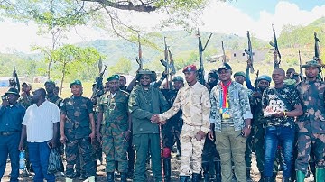 BRAVO WAZALANDO//MRPDP COORDINATOR RETURNS FROM VISITING KINSHASA. MANY FATILIYA VIDEO