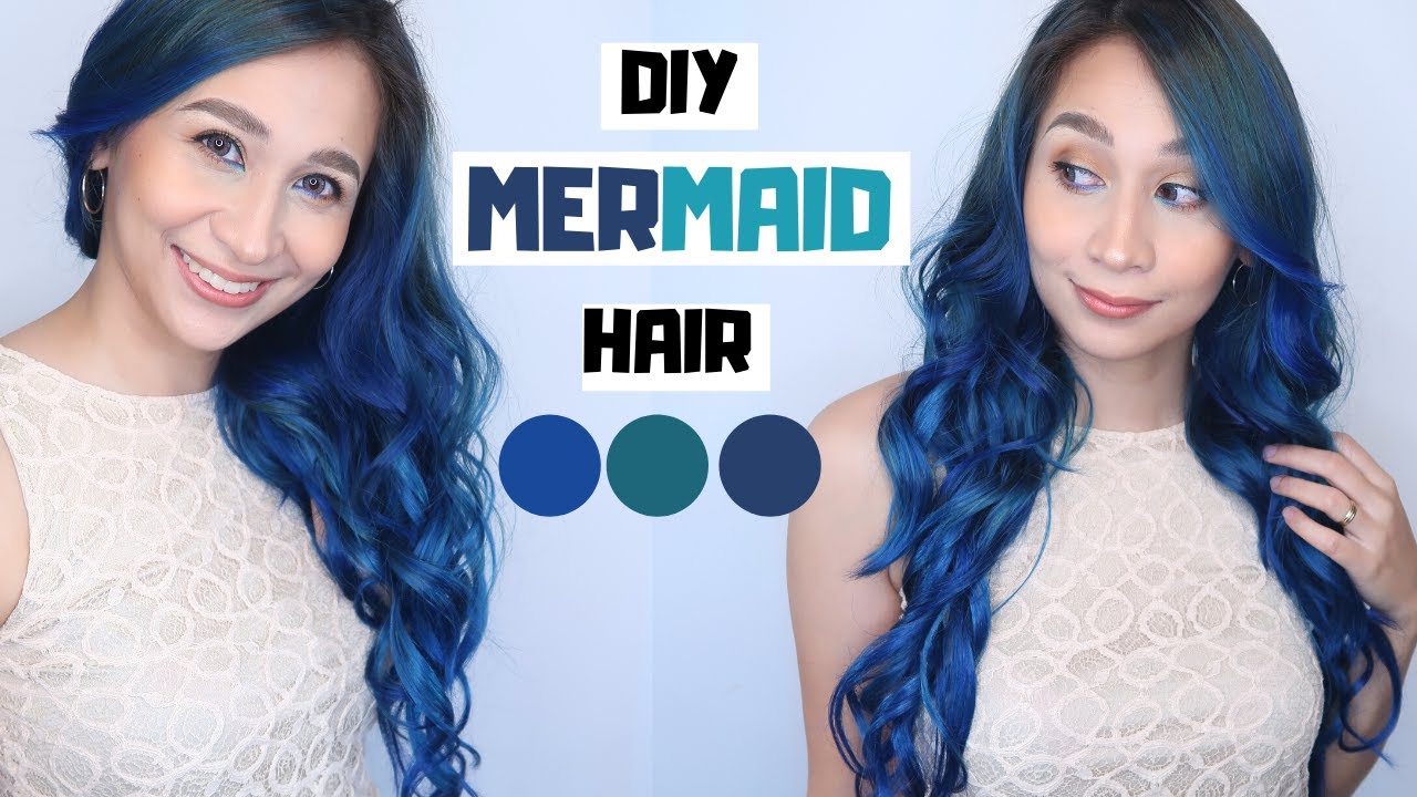 7. "Mermaid Blue Hair Inspiration: Sparks Color Options" - wide 10