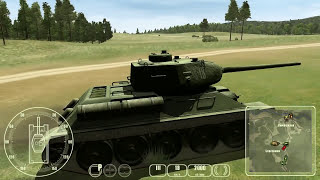 картинка: T-34 против Тигра - №10 - Т-34 - Разведка боем