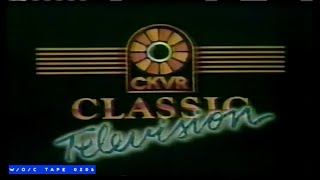 CKVR Channel 3 Station ID - 1986
