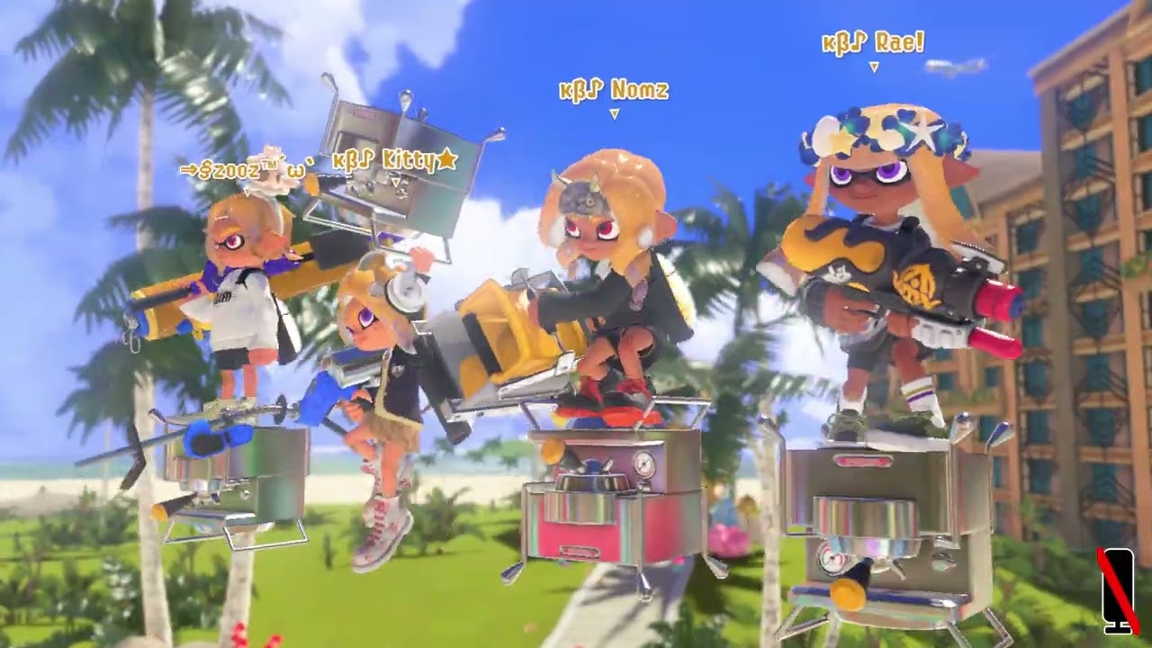 Aufzeichnung: Splatoon 3 Anarchy Open mit Luna Blaster Neo bis 800 000 Erfahrung vom 28.04.2025