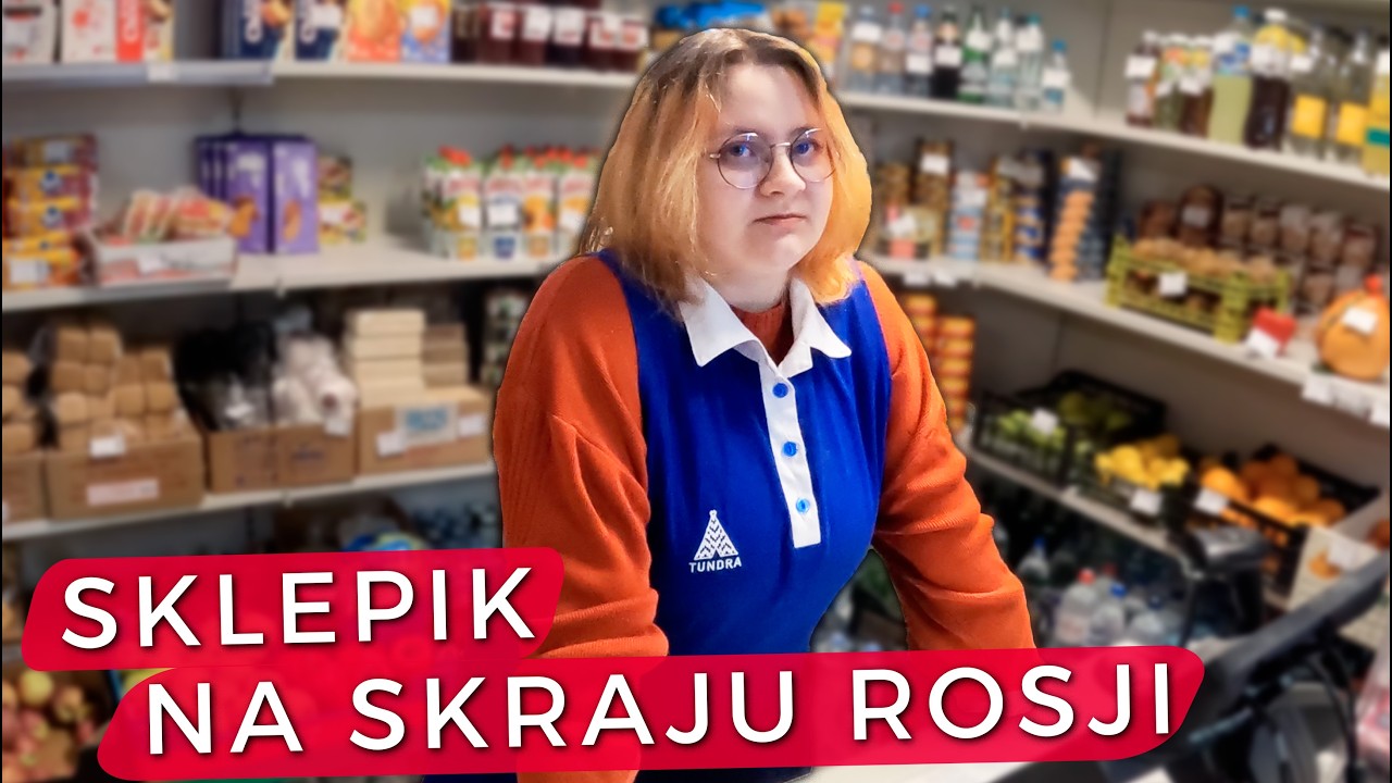 Zakupy w wyludnionej Teriberce nad oceanem Arktycznym #Rosja