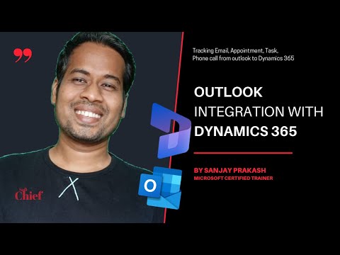Outlook Integration with Dynamics 365 - Integration, Tracking Email, Appointments in Dynamics 365