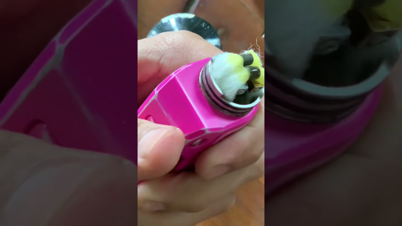 Cara ganti kapas vape