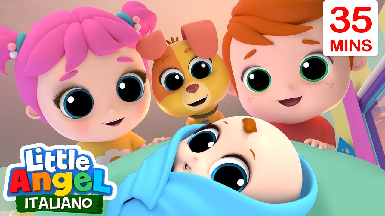 Come Cresci Gianni Piccino 👶🏻❤️🐶 Cartoni Animati & Canzoni Bambini | Little Angel Italiano