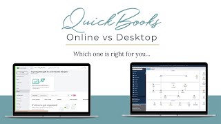 QuickBooks Online vs Desktop which one do I choose?