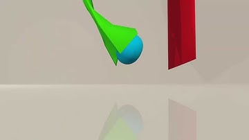 3D Bouncing Ball with Cloth Simulation