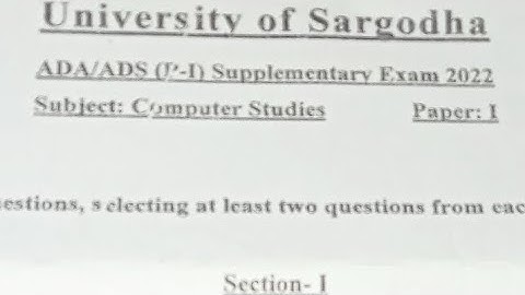 ADS 1| ADA 1|  BSC 1 | supplementary exam 2022 || computer science ||part 1 || UOS