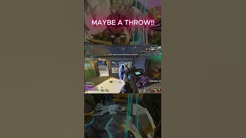 maybe a throw  #ApexLegends #ApexLegendsShorts #Apex #ApexLegendsHighlights