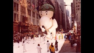 Macy's Parade Balloons: Snoopy (Aviator, Astronaut Version 1, & On Skates Version 1)