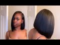 Blunt Cut Bob Quickweave