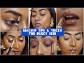 Makeup tips  tricks for dusky skin  indepth tutorial  natural lighting  