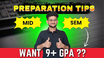 Mid and Sem Exams Preparation Tips📖| #engineeringexams #chanuvitap #exams