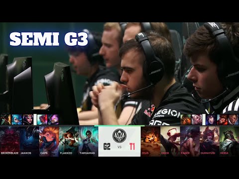 T1 vs G2 - Game 3 | Semi Finals LoL MSI 2022 | T1 vs G2 Esports G3 full game