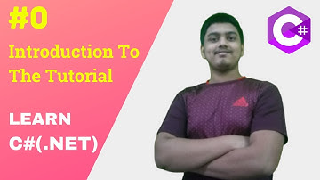 #0 Introduction to C# Tutorial Series | C# Programming Tutorial | Aditya Burgula