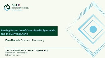 Proving Properties of Committed Polynomials, and the Derived Snarks