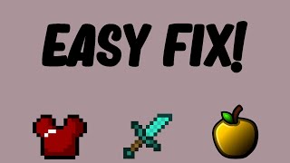 HOW TO FIX YOUR TEXTURE/RESOURCE PACK IF IT DOESNT WORK!