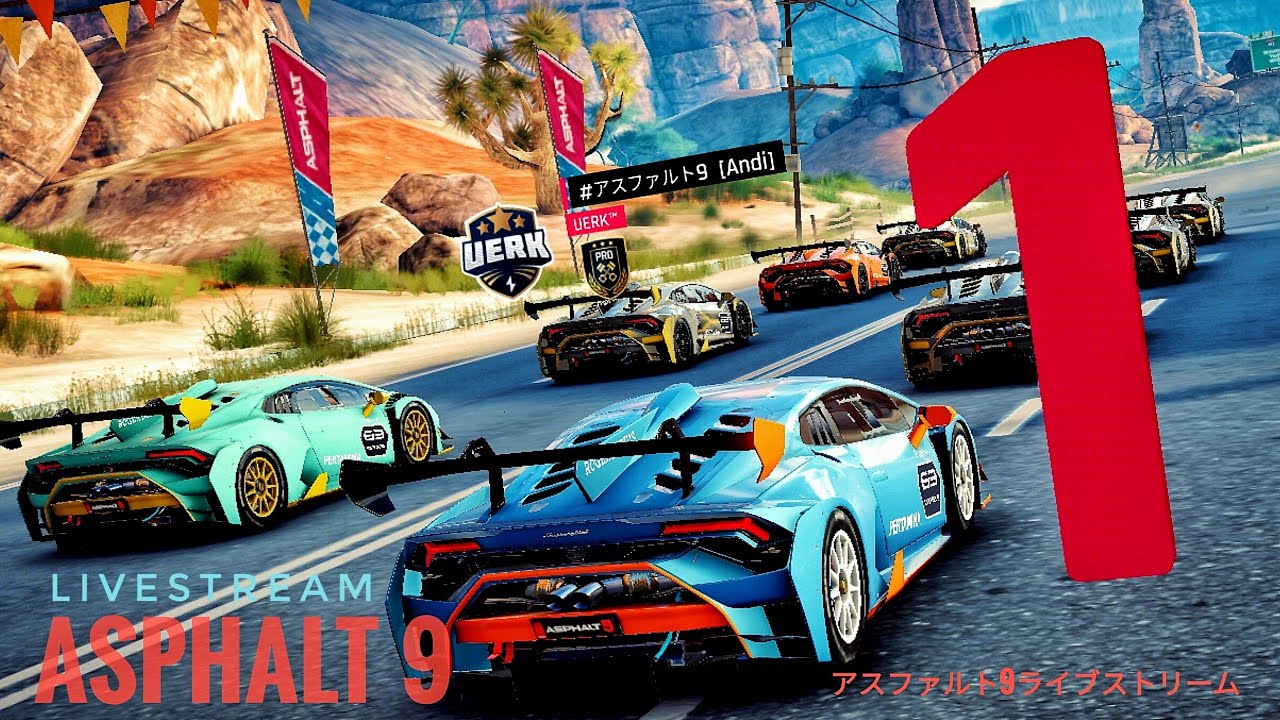 アスファルト9ライブストリーム Session 2 Day 560 Asphalt 9: Legends
