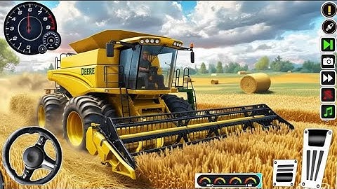 Modern Farming Simulator 3D - Real Tractor Driving Game 2025 - Android Gameplay #2