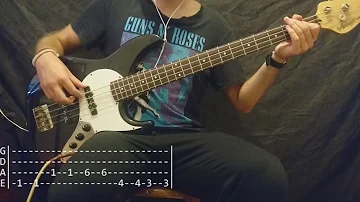 Cigarettes After Sex - K Bass Cover (Tabs)