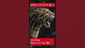 Borneo’s Ghost Cat 👻🐆  Rarest Big Cat Ever Filmed! 🌿🎥
