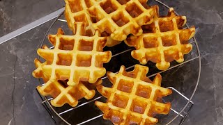 Бельгійські Вафлі Рецепт Венские  Вафли Домашні вафлі у вафельниці Wien Waffles Recipe