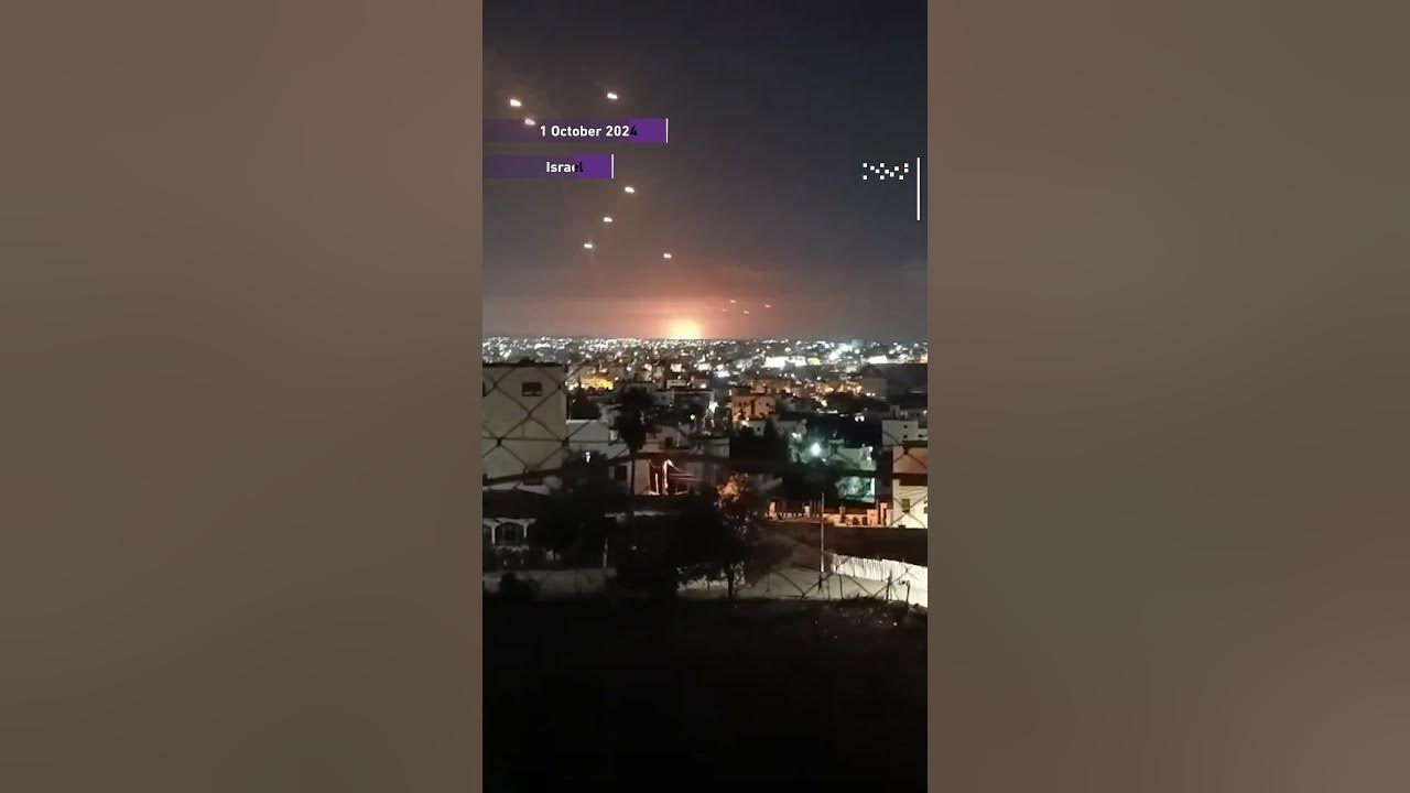 Iranian Missiles Fired Towards Israel