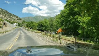 Ophir Utah. Suprising Drive Through Remote Desert Mining Town.