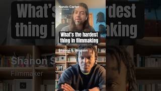Our first time doing a podcast with my good friend and fellow filmmaker.