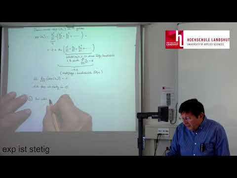 Video: Ist die Exponentialfunktion stetig?