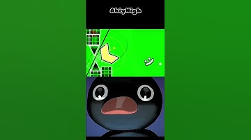 Hardest Wave Challenge Noot Noot In Geometry Dash #geometrydash #gd #shorts #fyp #subscribe