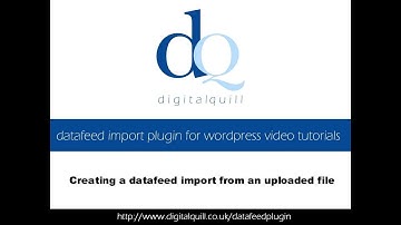 Datafeed  Import Plugin - Create a Datafeed from Uploaded File