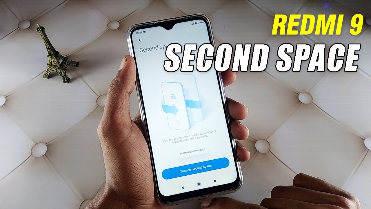 Redmi 9 - How To Enable Second Space Use Two User Accounts