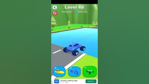 Shape Shifting level 48 gameplay with android and iOS Gaming studio #shorts
