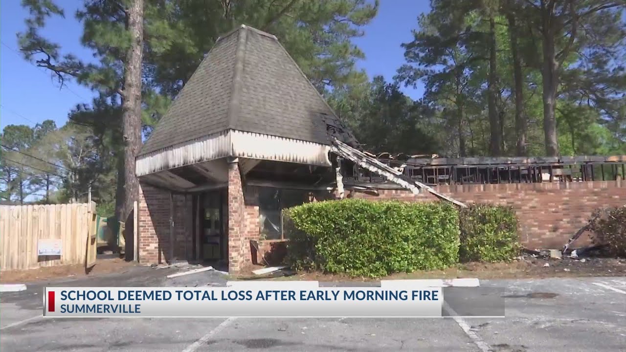 Summerville daycare destroyed in fire YouTube