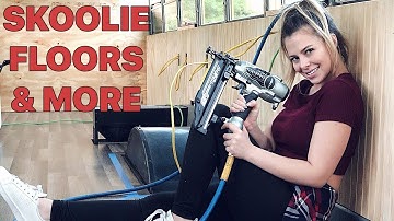 EP: 03 | Skoolie Build | Installing our Flooring