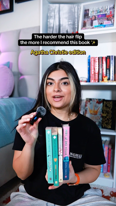Rating Agatha Christie’s books 📚 #agathachristie #crimebooks #bookrecs