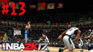 NBA 2K17 - GOLDEN STATE WARRIORS vs MILWAUKEE BUCKS - iOSAndroid Gameplay Video Game - EP13 screenshot 1