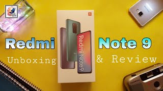 Xiaomi Note 9 Unboxing & Hands On Review | Helio G85 | 5020 mAh Battery | Punch Hole Display & 48MP