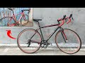 18 speed road bike restoration asmr  shimano bicycle