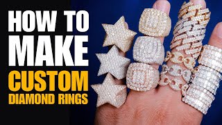 How To Make Custom Gold & Diamond Rings For Your Jewelry Business