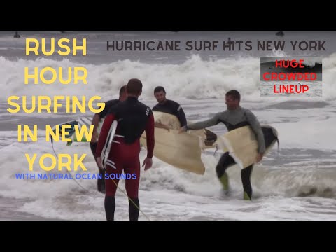 Rush Hour! Hurricane Surf Hits NEW YORK!