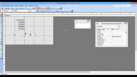 Dạy chứng chỉ B MS Access 2003   Phần Macro   Macro điều kiện và macro autokeys